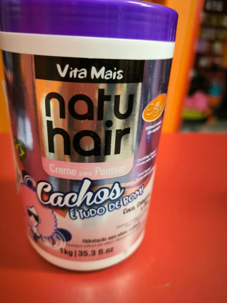 Crème coiffante pour boucles 